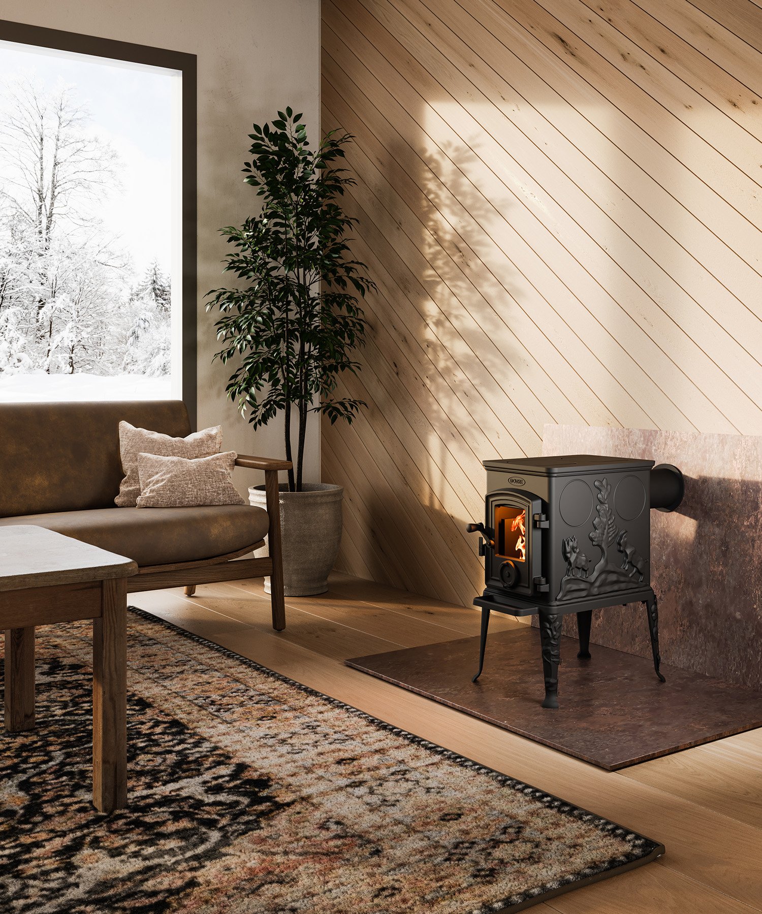 Dovre 101CBS Dovre - Poêle à bois