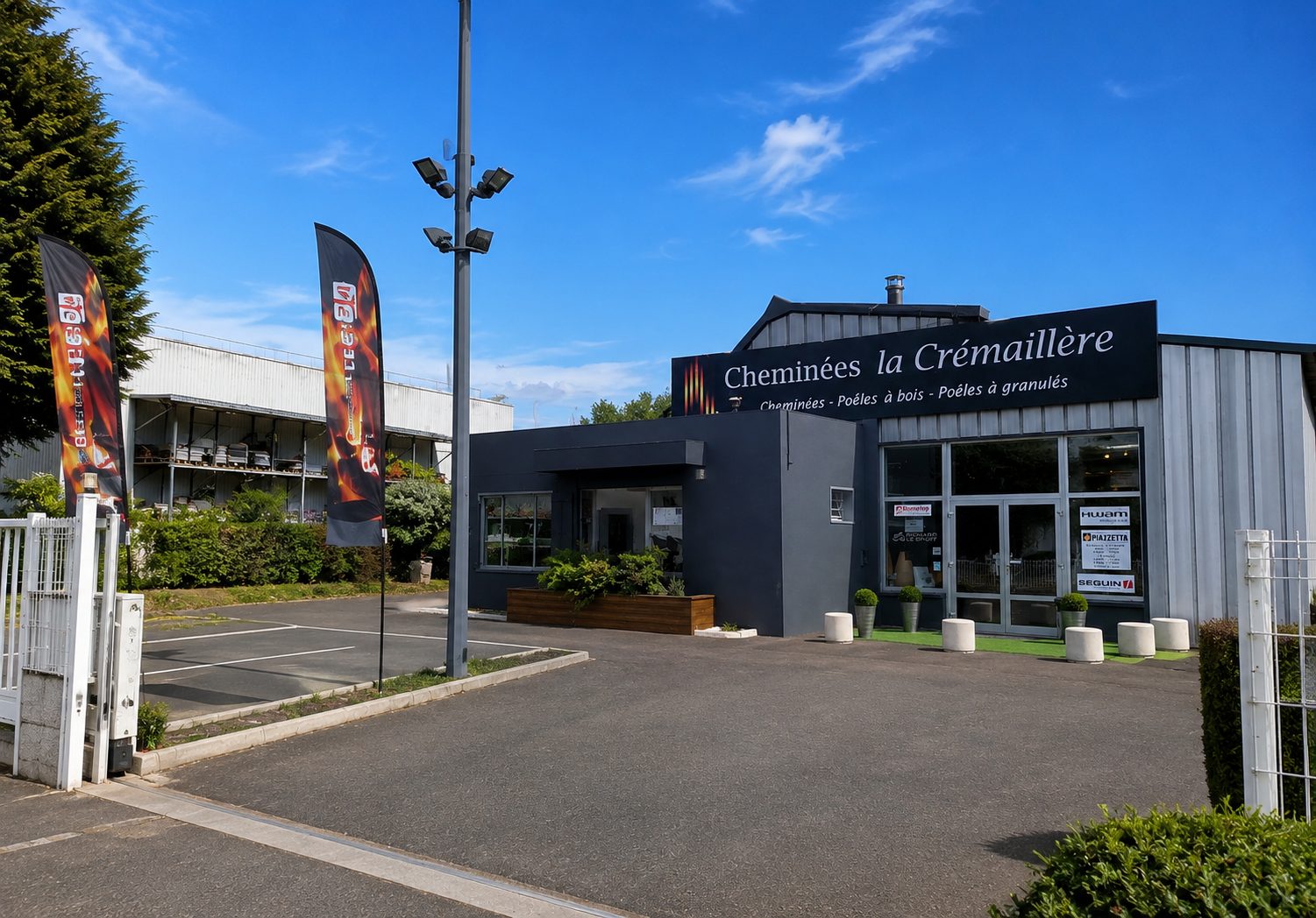 Showroom Cheminées La Crémaillère à Herblay-sur-Seine